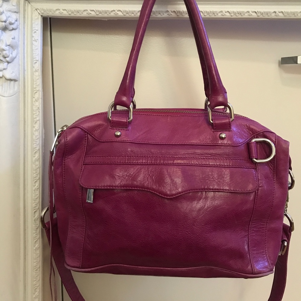 Rebecca Minkoff MAB Orchid Purple / Silver HW 👜